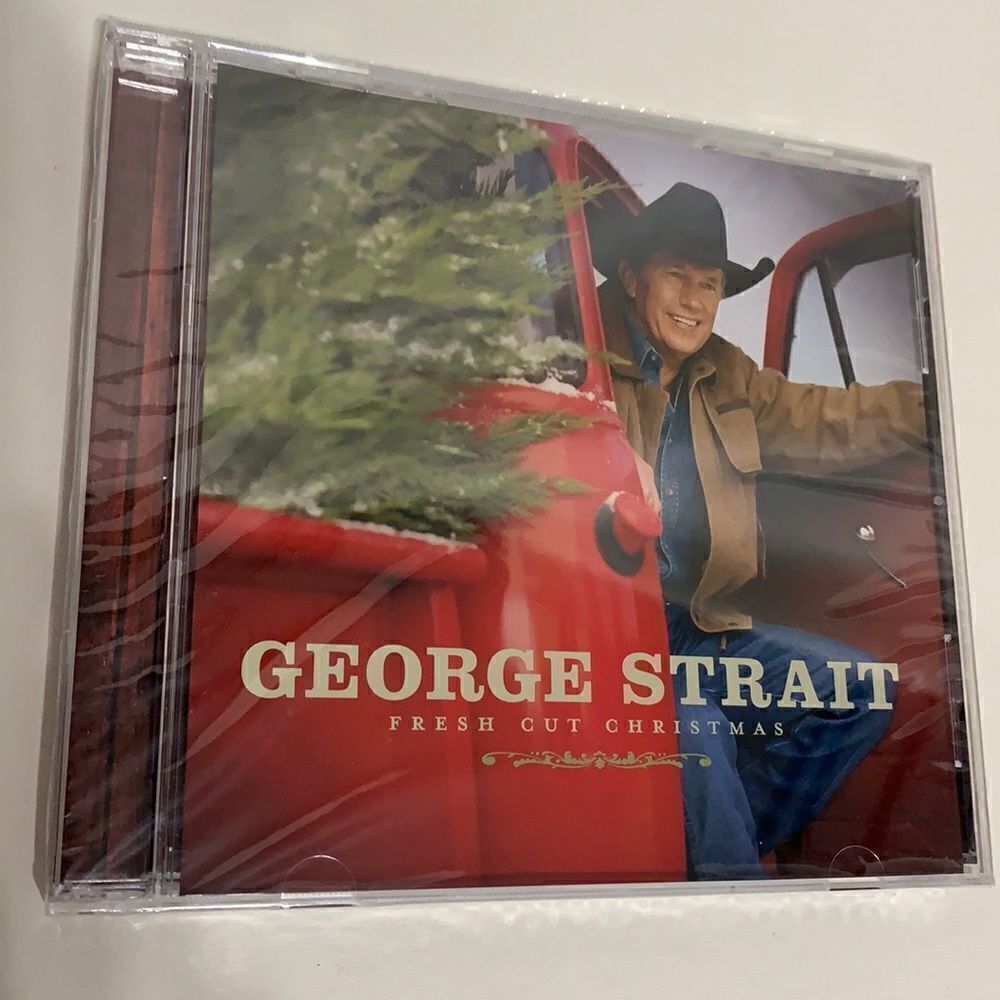 George Strait Fresh Cut Christmas CD Hallmark Silent Night Joy To The World